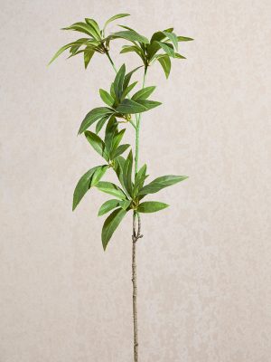 Westside Home Green Artificial Olive Leaf Plant