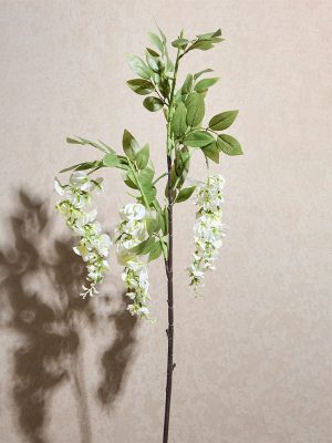 Westside Home White Artificial Pea Flower