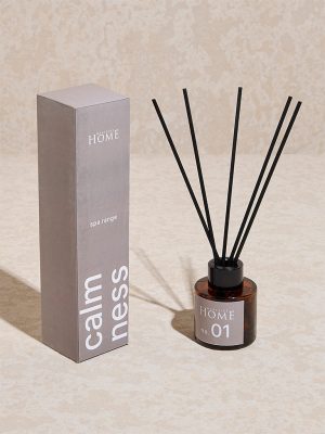 Westside Home Grey Calmness Spa Fragrance Diffuser with Five Reed Sticks