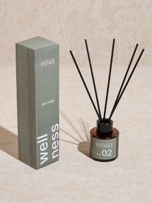 Westside Home Sage Wellness Spa Fragrance Diffuser with Five Reed Sticks