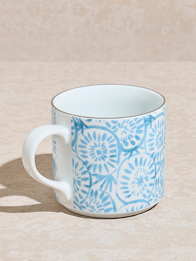 Westside Home Blue Printed Mug - Image 2