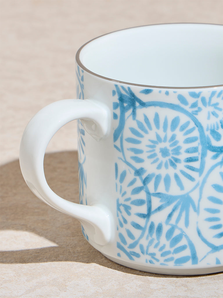 Westside Home Blue Printed Mug - Image 3