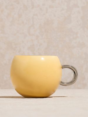 Westside Home Yellow Espresso Mug