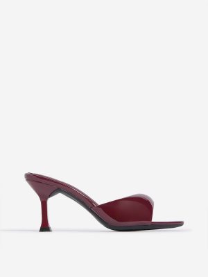 LUNA BLU Burgundy Heel Sandals
