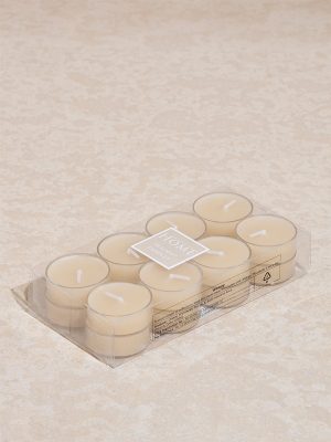 Westside Home Ivory Acrylic Tealight Candles (Set of 16)