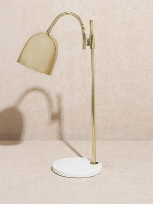 Westside Home Gold Metal Table Lamp