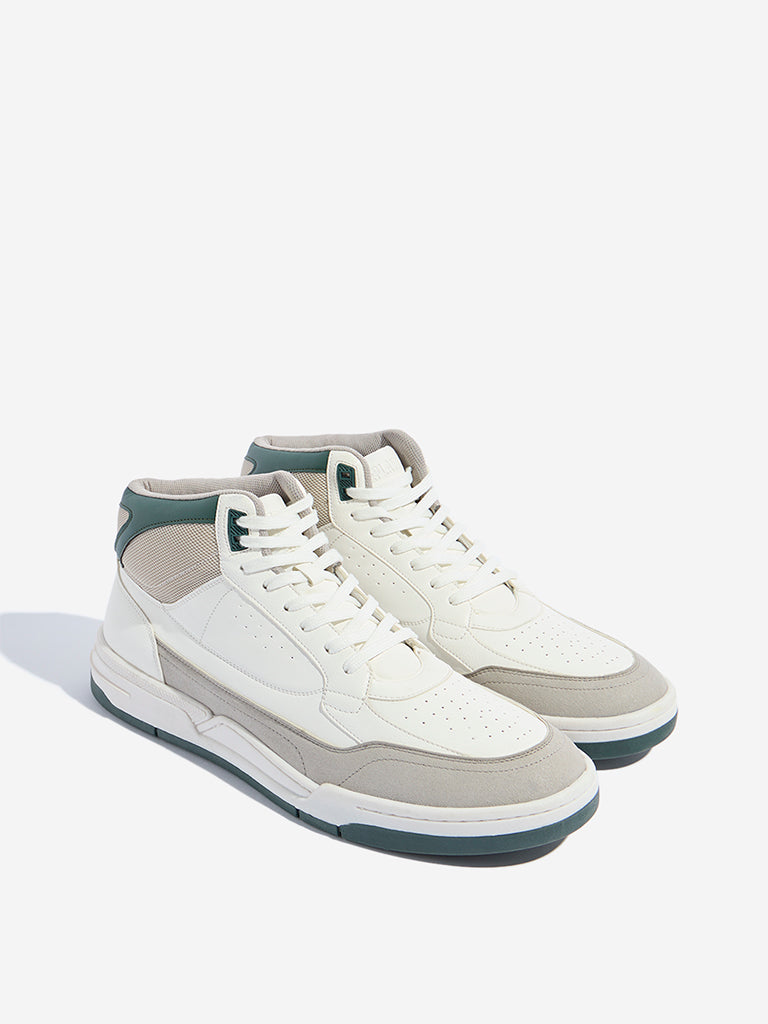 SOLEPLAY Multicolour Perforated High-Top Boots - Image 3