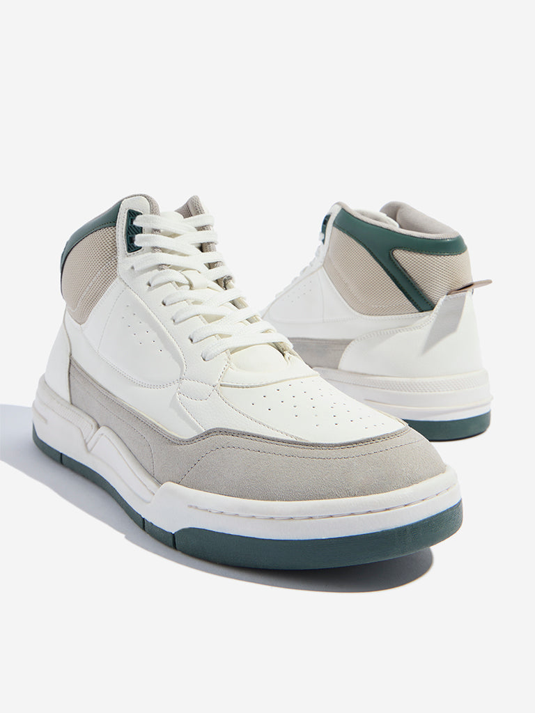 SOLEPLAY Multicolour Perforated High-Top Boots - Image 4