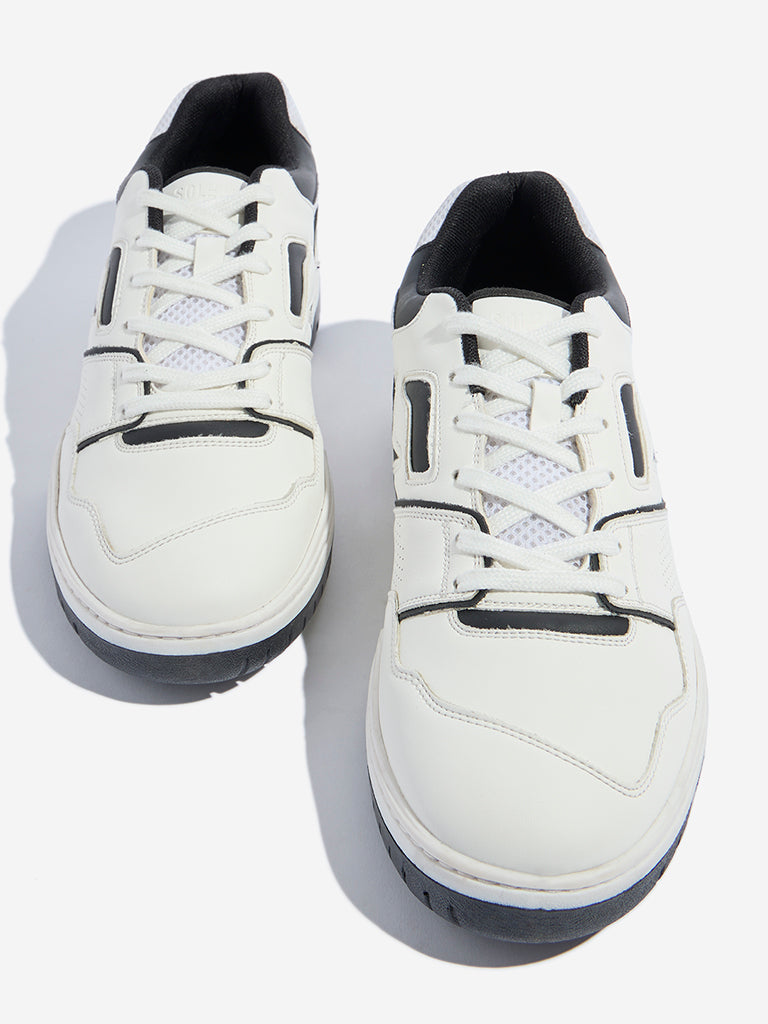 SOLEPLAY Black Colour-Block Sneakers - Image 3
