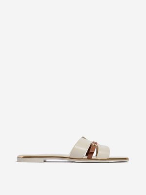 LUNA BLU Ivory Belt Detailed Slides