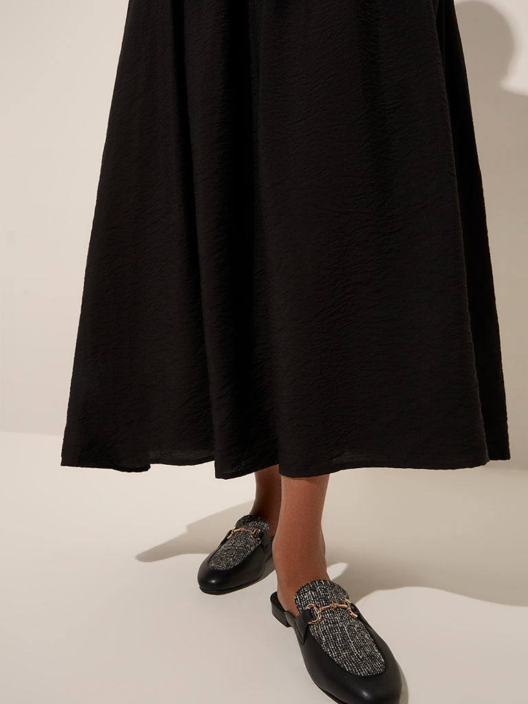 Wardrobe Black High-Rise Skirt - Image 2