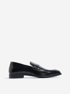 SOLEPLAY Black Penny Loafers