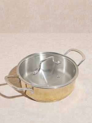 Westside Home Gold Saute Pan -  Small