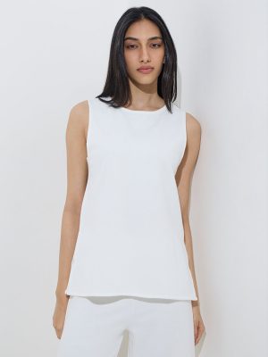 LOV White Solid Top
