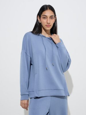 LOV Dusty Blue Hoodie