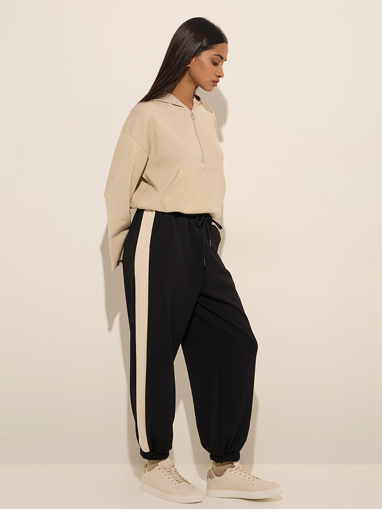 LOV Beige Hoodie Sweatshirt - Image 3