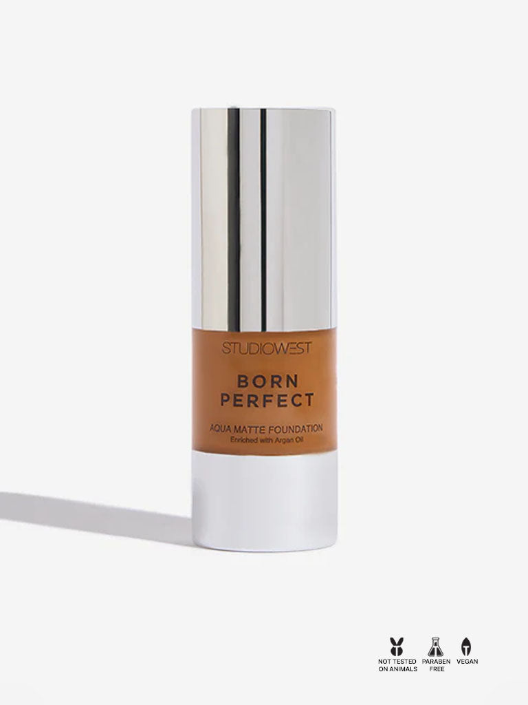 Studiowest Cinnamon Born Perfect Aqua Matte Foundation - 23 ml - Image 3