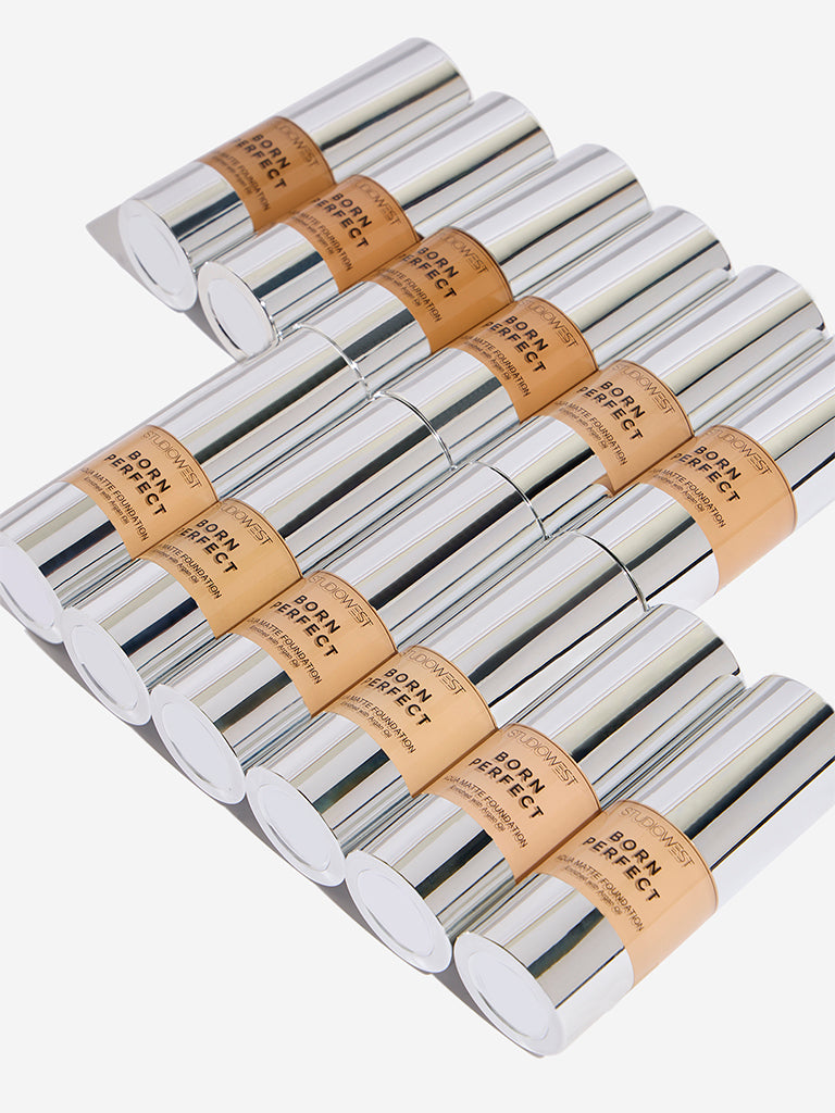 Studiowest Cinnamon Born Perfect Aqua Matte Foundation - 23 ml - Image 4