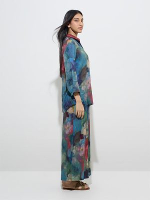 Utsa Multicolour Floral Printed Ethnic Tunic