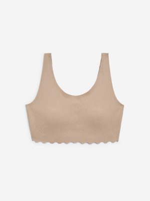 Y&F Kids Beige Invisible Comfort Crop Top