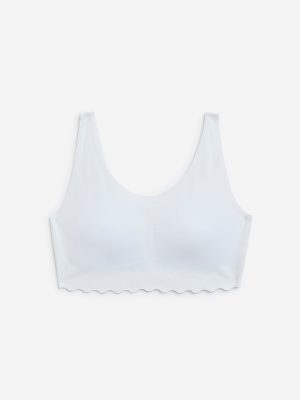 Y&F Kids White Invisible Comfort Crop Top