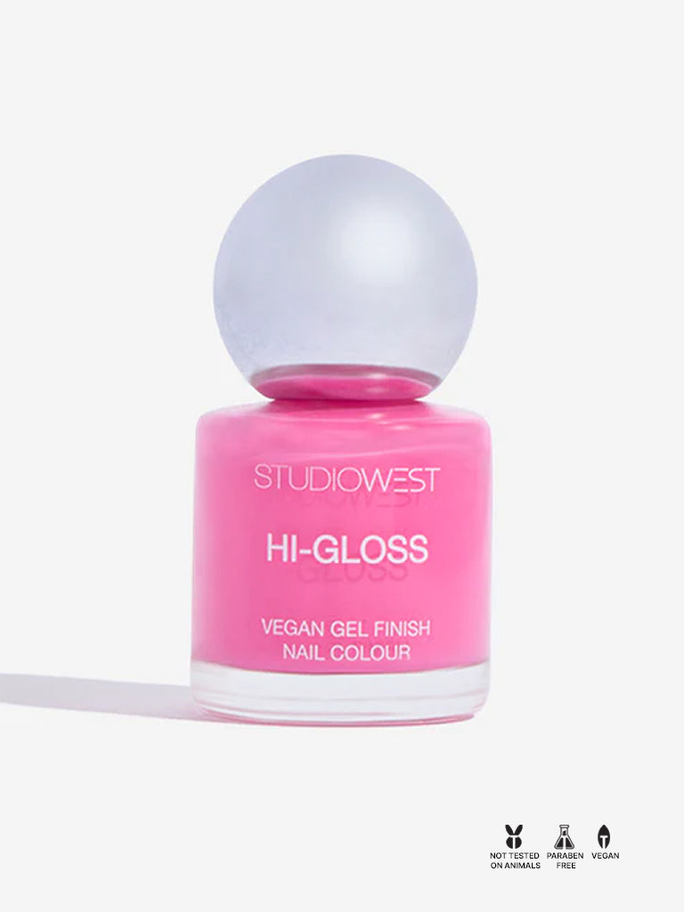 Studiowest Hi-Gloss Regal Rose P-07 Creme Nail Colour - 8 ml - Image 3