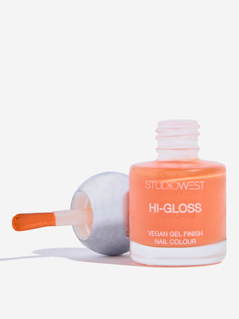 Studiowest Hi-Gloss Papaya Punch CO-08 Creme Nail Colour - 8 ml