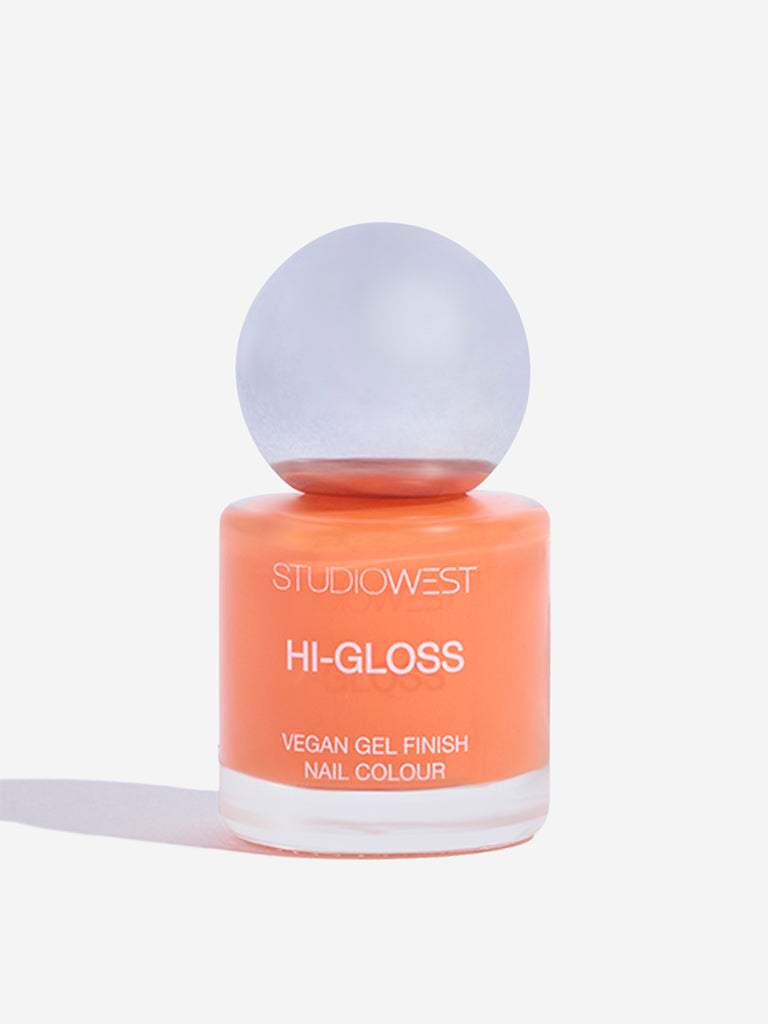 Studiowest Hi-Gloss Papaya Punch CO-08 Creme Nail Colour - 8 ml - Image 3