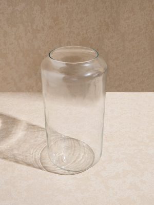 Westside Home Clear Glass Vase - Medium
