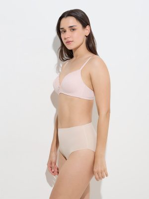 Wunderlove Light Beige Invisible Full Briefs