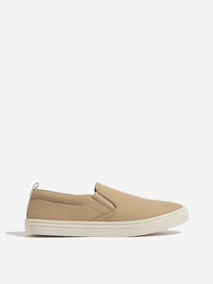 SOLEPLAY Beige Slip-On Shoes