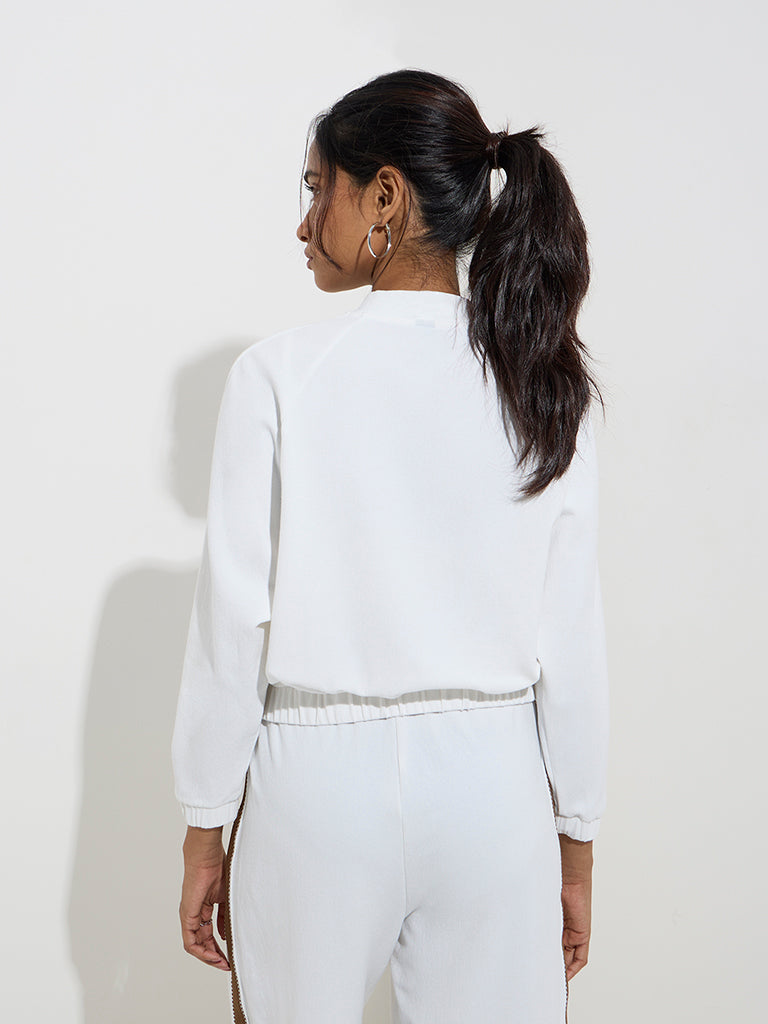 LOV White Panel-Detailed Jacket - Image 4