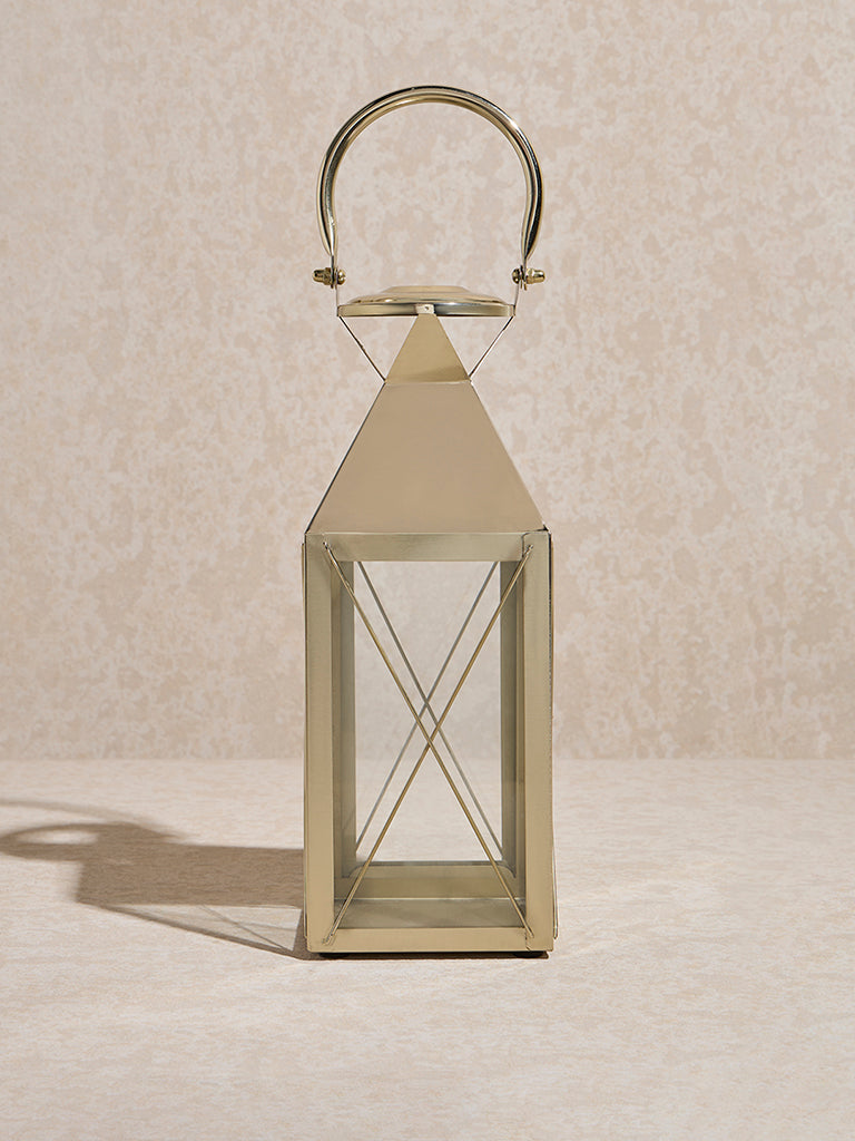 Westside Home Gold House Lantern - Small