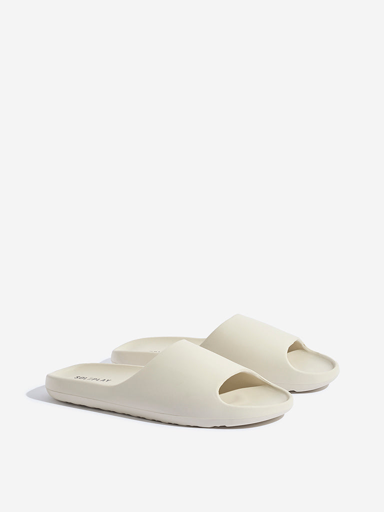 SOLEPLAY Ivory Pool Slides - Image 2