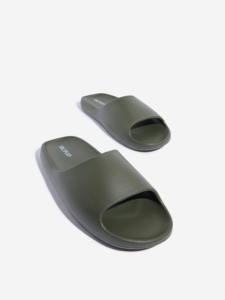 SOLEPLAY Olive Pool Slides - Image 3