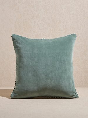 Westside Home Sage Velvet Cushion Cover
