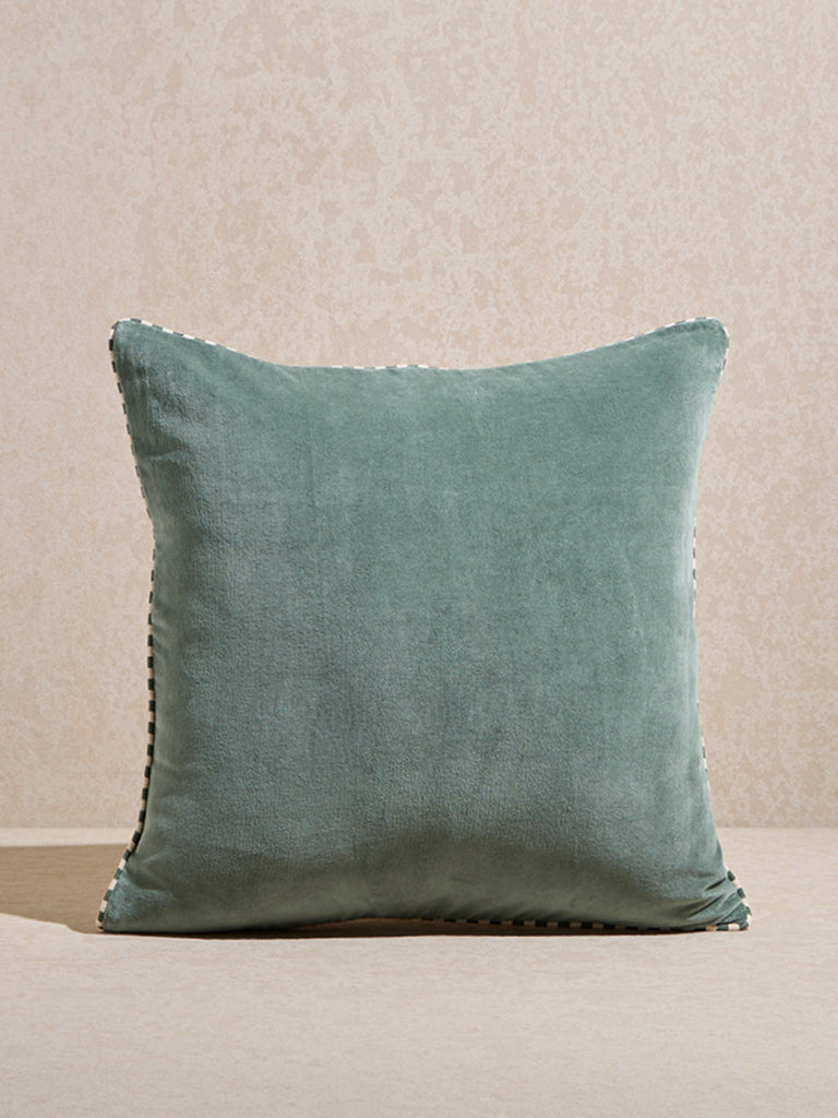Westside Home Sage Velvet Cushion Cover
