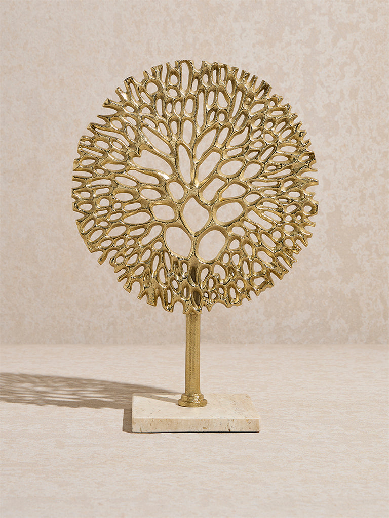 Westside Home Gold Tree of Life on Stand Decorative Accessory