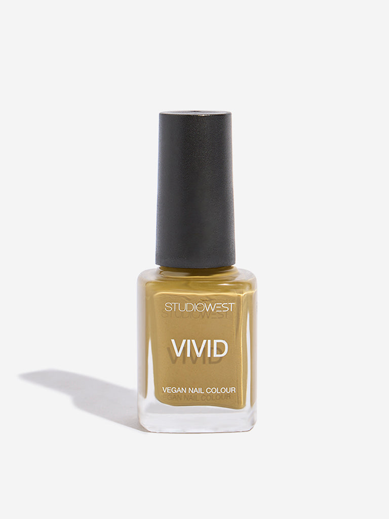 Studiowest Vivid Pickle Green GR-16 Nail Polish - 9 ml - Image 3