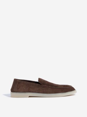 SOLEPLAY Brown Suede Leather Loafers