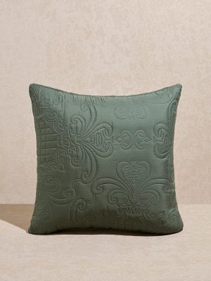 Westside Home Sage Heat Seal Solid Cushion Cover