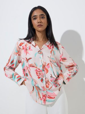 Wardrobe Multicolour Floral Printed Shirt