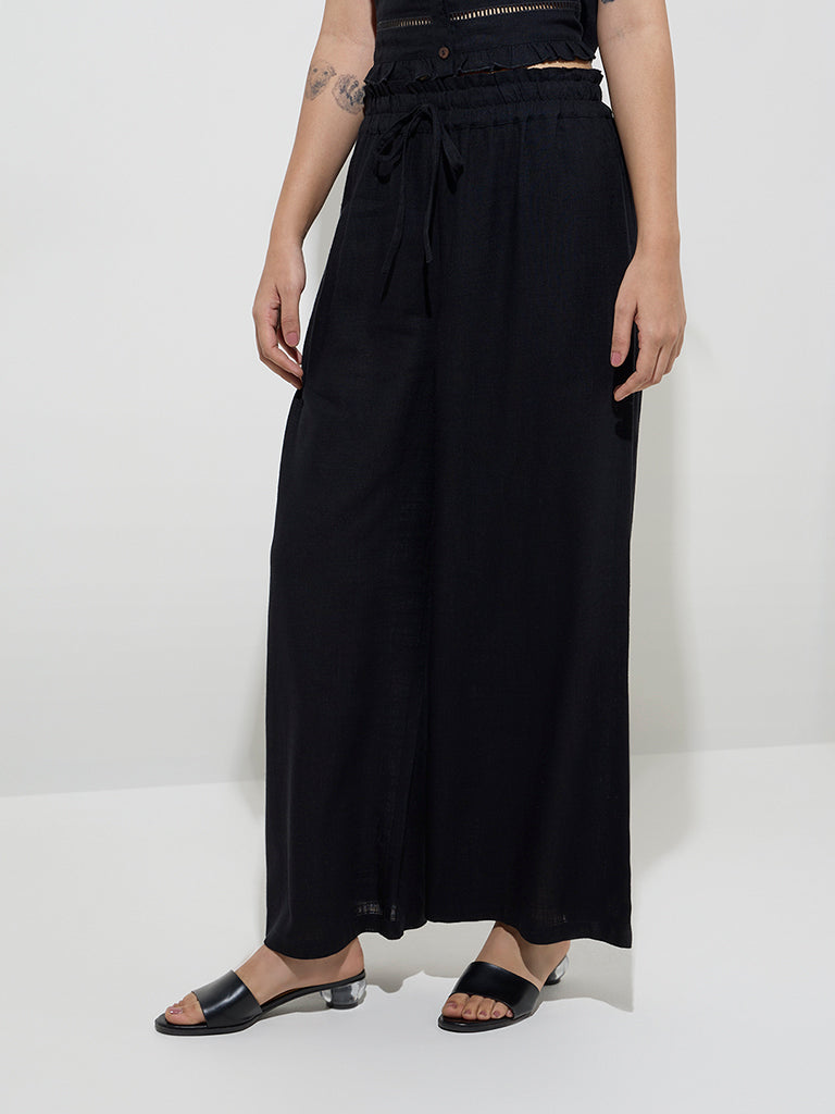 LOV Black High-Rise Pants - Image 4