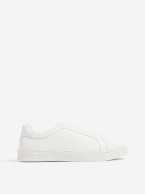 SOLEPLAY White Lace-Up Sneakers