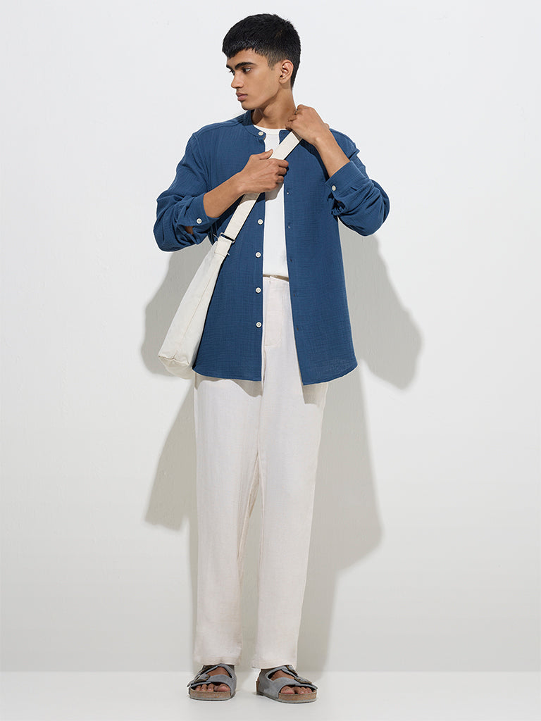 ETA Off-White Relaxed-Fit Mid-Rise Cotton Chinos