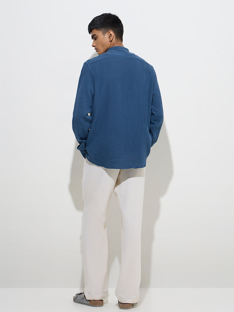 ETA Off-White Relaxed-Fit Mid-Rise Cotton Chinos - Image 5