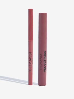 Studiowest Dusty Mauve Velvet Kiss Lipstick and Lip Liner Kit