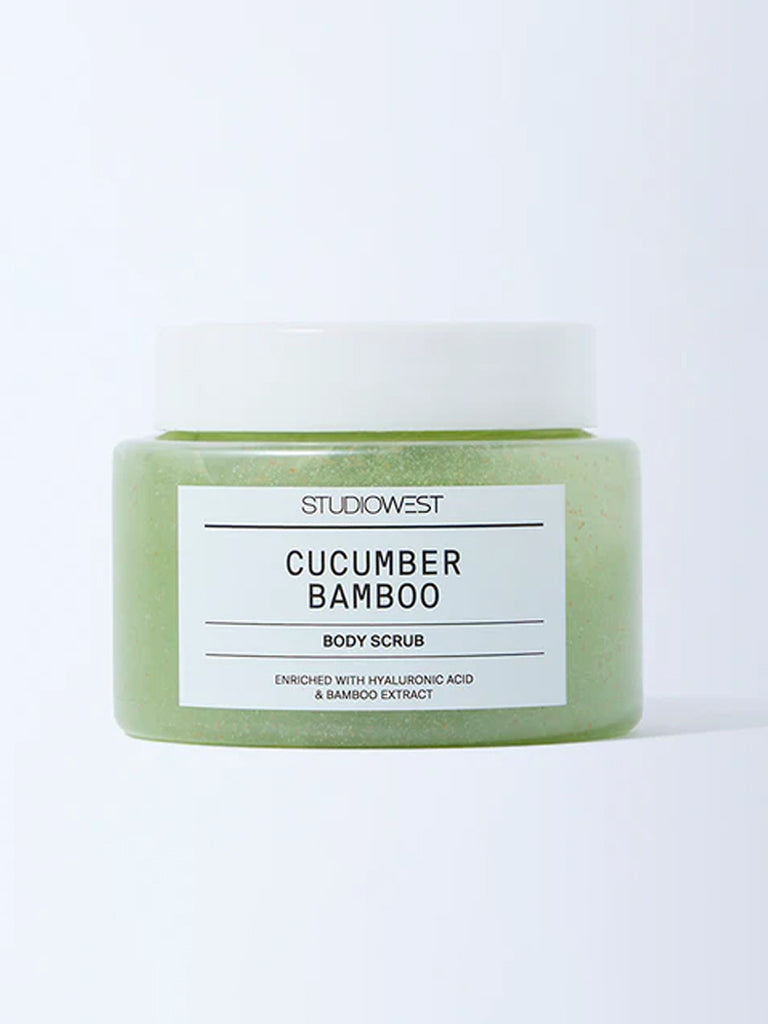 Studiowest Cucumber Bamboo Body Scrub - 180 gm