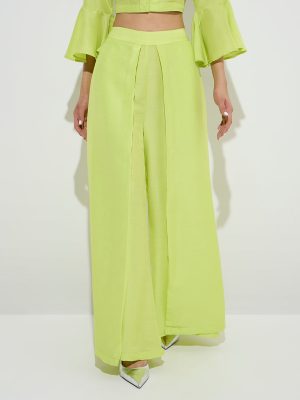 Vark Lime Overlap-Detailed Palazzos