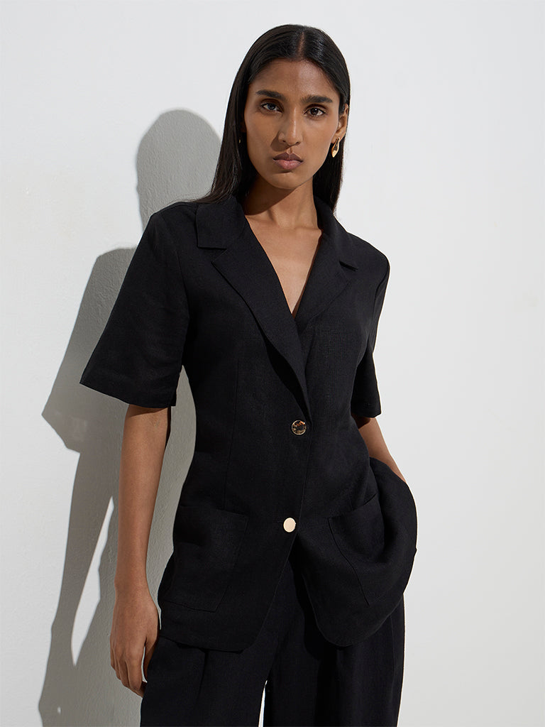 Wardrobe Black Blazer - Image 2